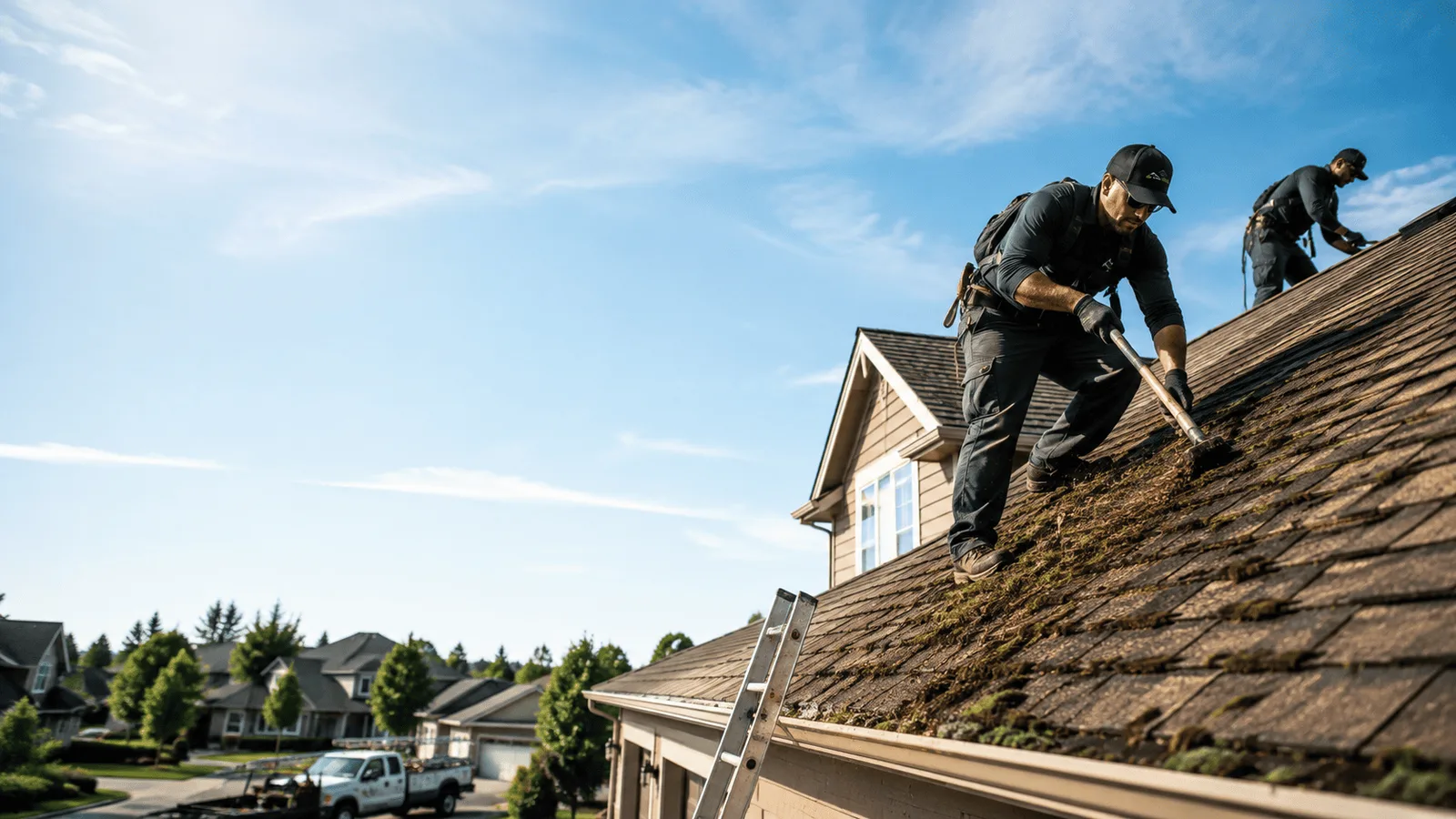 Roof Moss Removal in Hyde Park, UT near me